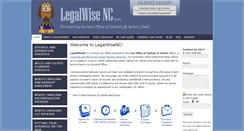 Desktop Screenshot of legalwisenc.com